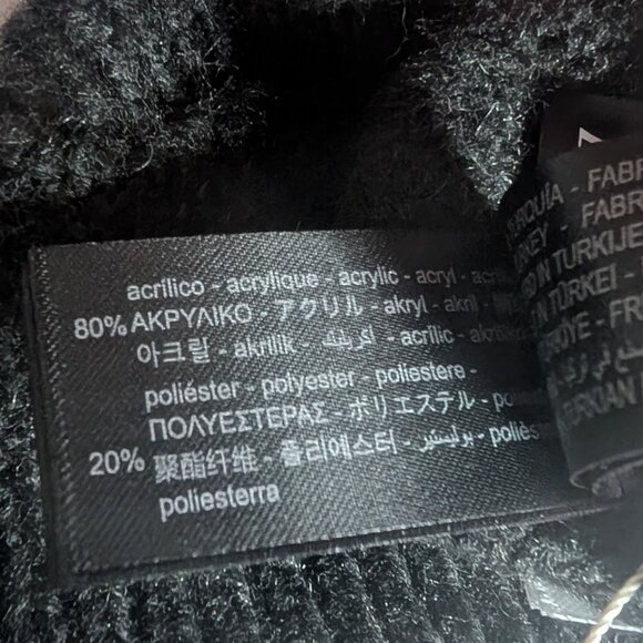 NEW! Zara Baby | Knit Balaclava Hood In Anthacite Grey - Picture 10 of 11